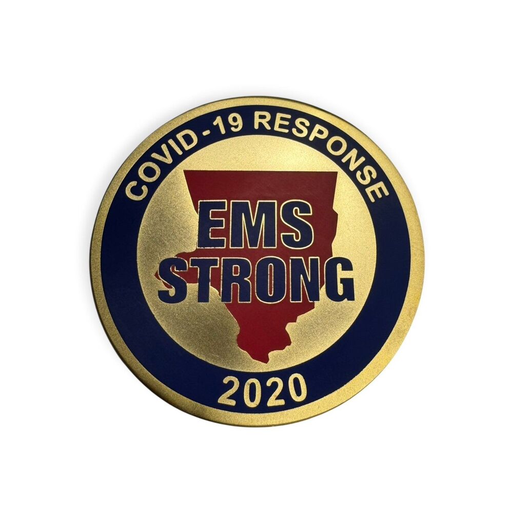 County of Los Angeles DHS Covid-19 Hero Challenge Coin